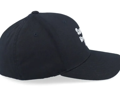 Hot Iconic Sunday Running Club Black Flexfit -