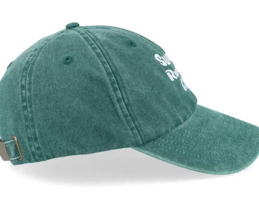Online Iconic Sunday Running Club Washed Dad Cap - Green