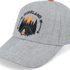 Adjustable-SQRTN Sunrise Hooked Cap Grey Adjustable -
