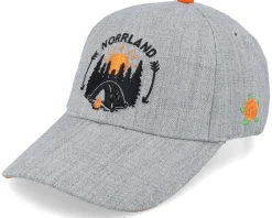 Adjustable-SQRTN Sunrise Hooked Cap Grey Adjustable -