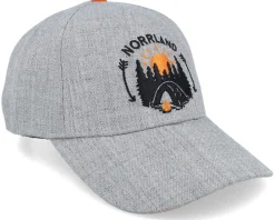 Adjustable-SQRTN Sunrise Hooked Cap Grey Adjustable -
