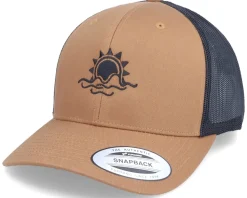 Trucker-Iconic Sunset Caramel/Black Trucker -