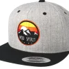 Best Wild Spirit Sunset Logo Grey/Black Snapback -