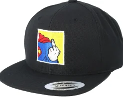 Snapback-BOOM Super FU Black Snapback -