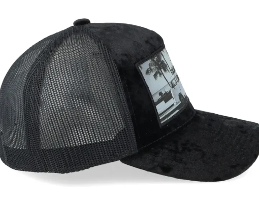 Trucker-Calza Pennello Surf Van Velvet A-frame Trucker - Black
