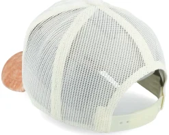 Velvet Caps-Calza Pennello Surf Van Velvet /Peach/Ivory A-frame Trucker - White