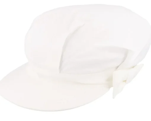 Vega-MJM Hats Susan W Cotton Off White Vega Cap -