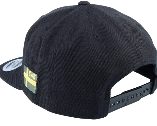 Snapback-Army Head Sverige Sweden Army Skull Black Snapback -