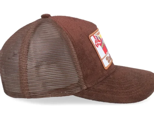 Best Wild Spirit Swedish Dalarna Landscape Terry A-frame Trucker - Brown