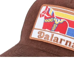 Best Wild Spirit Swedish Dalarna Landscape Terry A-frame Trucker - Brown