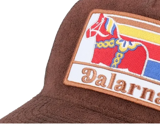 Best Wild Spirit Swedish Dalarna Landscape Terry A-frame Trucker - Brown