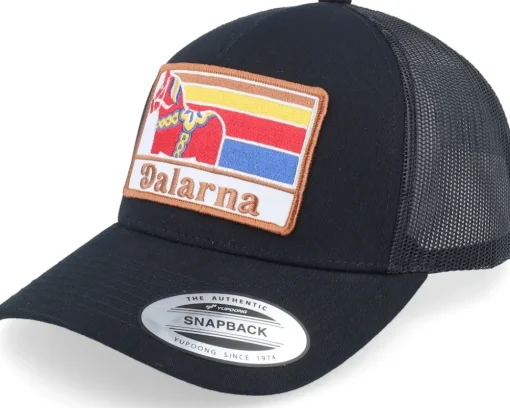 Best Wild Spirit Swedish Dalarna Landscape Terry A-frame Trucker - Brown
