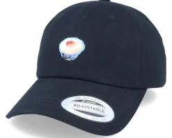 Best Iconic Swedish Hallon Grotta Black Dad Cap -