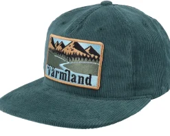 Snapback-Wild Spirit Swedish Värmland Landscape Snapback - Green