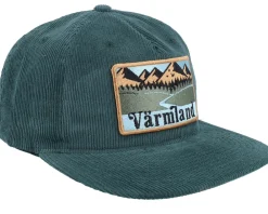 Snapback-Wild Spirit Swedish Värmland Landscape Snapback - Green
