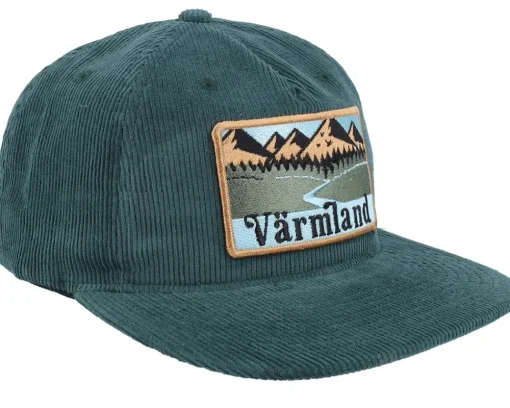 Snapback-Wild Spirit Swedish Värmland Landscape Snapback - Green