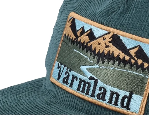 Snapback-Wild Spirit Swedish Värmland Landscape Snapback - Green