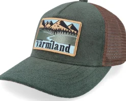 Snapback-Wild Spirit Swedish Värmland Landscape Snapback - Green