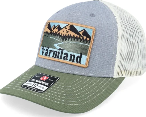 Snapback-Wild Spirit Swedish Värmland Landscape Snapback - Green