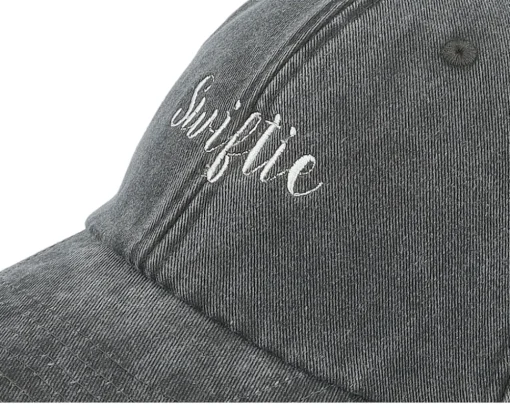 New Iconic Swiftie Washed Dad Cap - Black