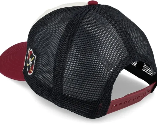 Clearance American Needle Swing Oil Sinclair Ivory/Maroon Trucker -