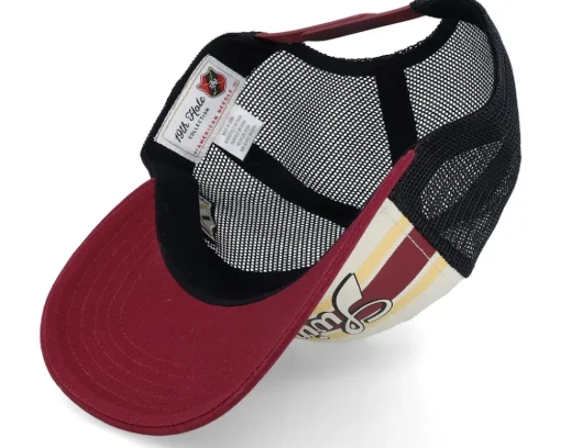 Clearance American Needle Swing Oil Sinclair Ivory/Maroon Trucker -
