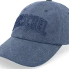 Discount Herschel Sylas Faculty Cap Navy Stonewash Dad Cap -