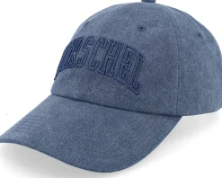 Discount Herschel Sylas Faculty Cap Navy Stonewash Dad Cap -