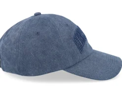 Discount Herschel Sylas Faculty Cap Navy Stonewash Dad Cap -