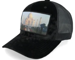 Clearance Calza Pennello Taj Mahal Velvet A-frame Trucker - Black