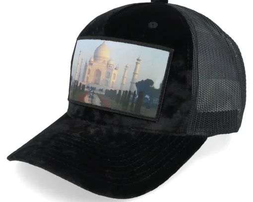 Clearance Calza Pennello Taj Mahal Velvet A-frame Trucker - Black