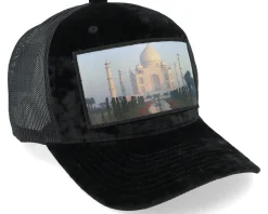 Clearance Calza Pennello Taj Mahal Velvet A-frame Trucker - Black