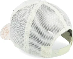 Trucker-Calza Pennello Taj Mahal Velvet /Peach/Ivory A-frame Trucker - White