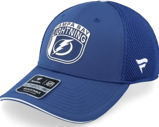 Trucker-Fanatics Tampa Bay Lightning Authentic Pro Draft /White Trucker - Blue