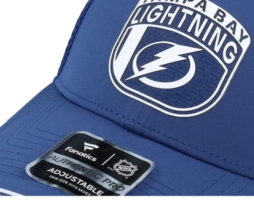 Trucker-Fanatics Tampa Bay Lightning Authentic Pro Draft /White Trucker - Blue