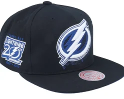 Snapback-Mitchell & Ness Tampa Bay Lightning Big Face 7.0 Snapback - Black