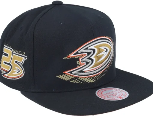 Snapback-Mitchell & Ness Tampa Bay Lightning Big Face 7.0 Snapback - Black