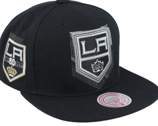 Snapback-Mitchell & Ness Tampa Bay Lightning Big Face 7.0 Snapback - Black