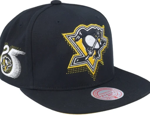 Snapback-Mitchell & Ness Tampa Bay Lightning Big Face 7.0 Snapback - Black
