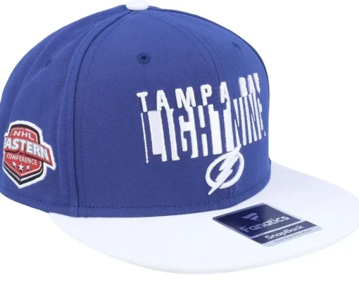 Clearance Fanatics Tampa Bay Lightning Blue/White Snapback -