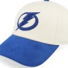 Adjustable-American Needle Tampa Bay Lightning Burnett Cream/Royal A-frame Adjustable - White