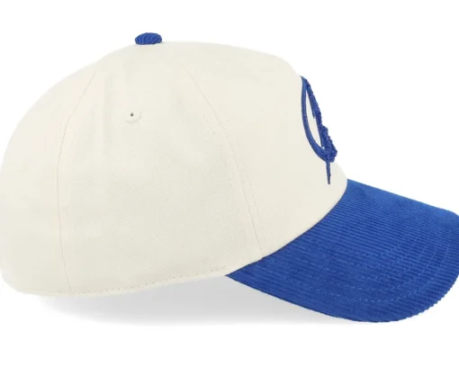 Adjustable-American Needle Tampa Bay Lightning Burnett Cream/Royal A-frame Adjustable - White
