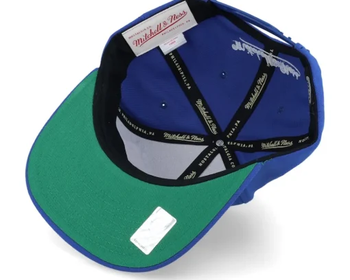 Snapback-Mitchell & Ness Tampa Bay Lightning Champ Stack Navy Snapback -