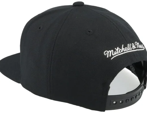 Best Mitchell & Ness Tampa Bay Lightning Evergreen Black White Cap Black Snapback -