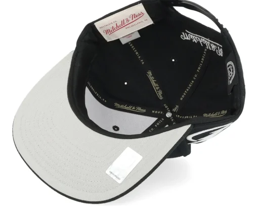 Best Mitchell & Ness Tampa Bay Lightning Evergreen Black White Cap Black Snapback -