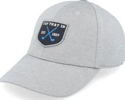 Organic Caps-Adidas Tap In Hat Grey Three Melange Grey Adjustable -
