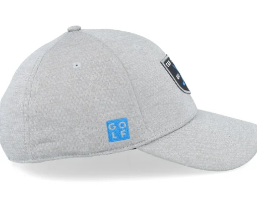 Organic Caps-Adidas Tap In Hat Grey Three Melange Grey Adjustable -