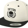 Snapback-Tattoo Collective Tattoo Skull White/Black Snapback -
