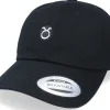 Dad Cap-Astrology Taurus Sodiac Sign Black Dad Cap -