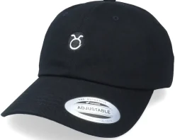 Dad Cap-Astrology Taurus Sodiac Sign Black Dad Cap -